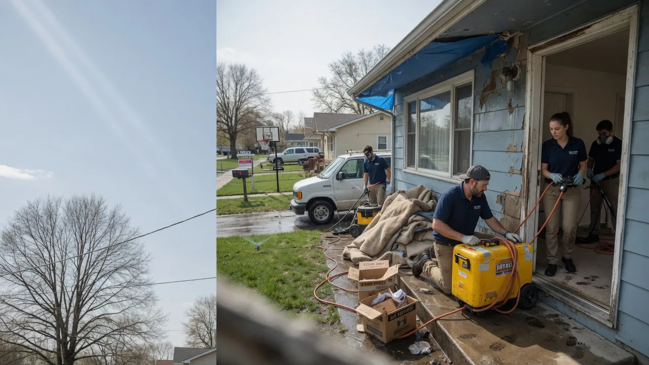 Basement Flood Cleanup in Cranks, KY near me